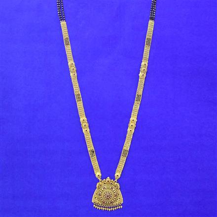 Antique Classic Mangalsutra With Gold Plating