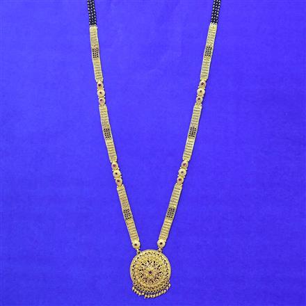 Antique Classic Mangalsutra With Gold Plating