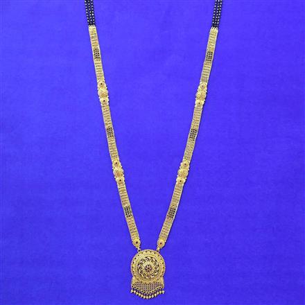 Antique Classic Mangalsutra With Gold Plating