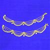 Antique Moti Payal With Gold Plating