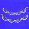 Antique Moti Payal With Gold Plating