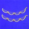 Antique Moti Payal With Gold Plating