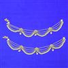 Antique Moti Payal With Gold Plating