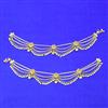 Antique Moti Payal With Gold Plating
