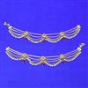 Antique Moti Payal With Gold Plating