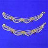 Antique Moti Payal With Gold Plating