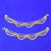 Antique Moti Payal With Gold Plating