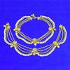 Antique Moti Payal With Gold Plating