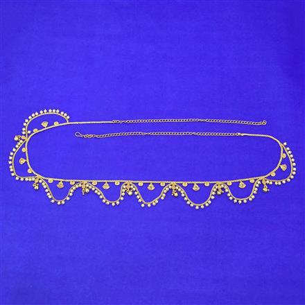 Antique Moti Belt With Gold Plating