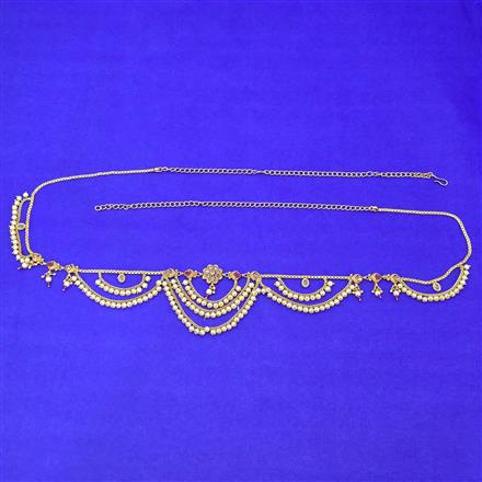 Antique Moti Belt With Gold Plating