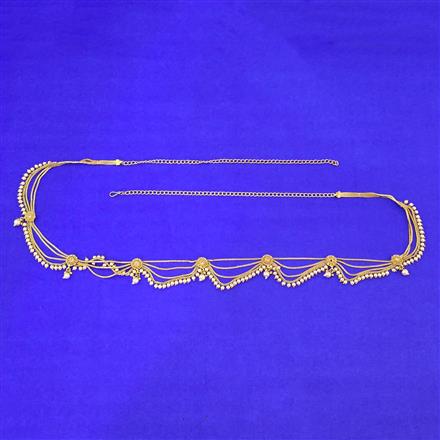Antique Moti Payal With Gold Plating