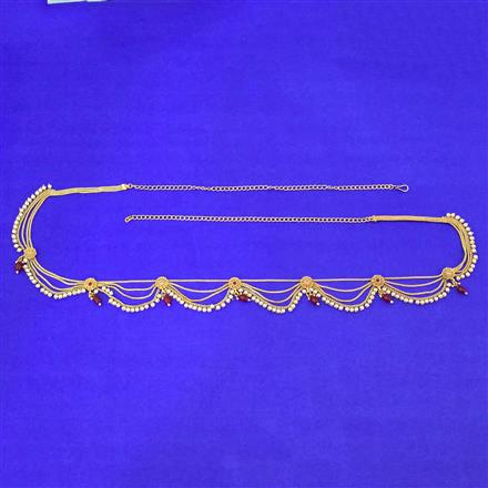 Antique Moti Payal With Gold Plating