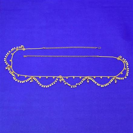 Antique Moti Belt With Gold Plating