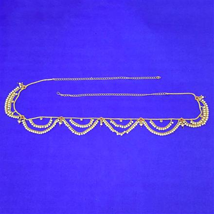 Antique Moti Belt With Gold Plating