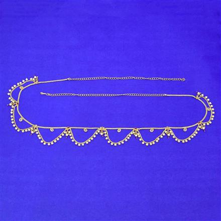 Antique Moti Belt With Gold Plating