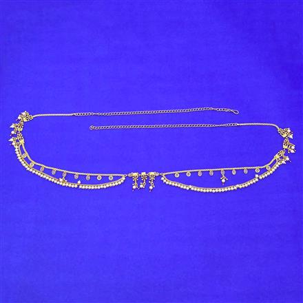 Antique Moti Belt With Gold Plating