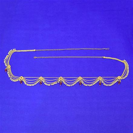 Antique Moti Belt With Gold Plating