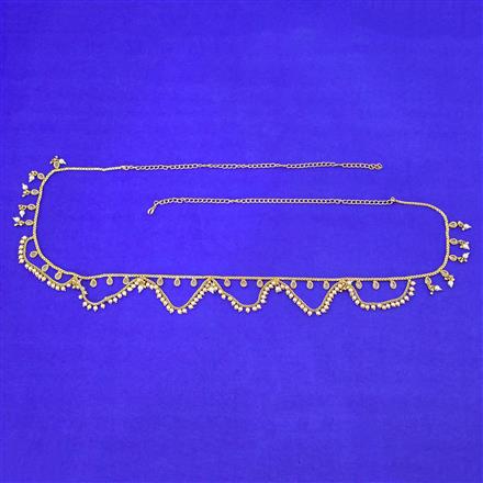 Antique Moti Belt With Gold Plating
