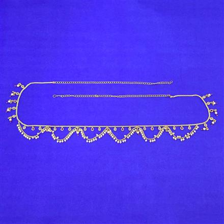 Antique Moti Belt With Gold Plating