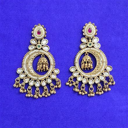 Antique Classic Earring With Gold Plating