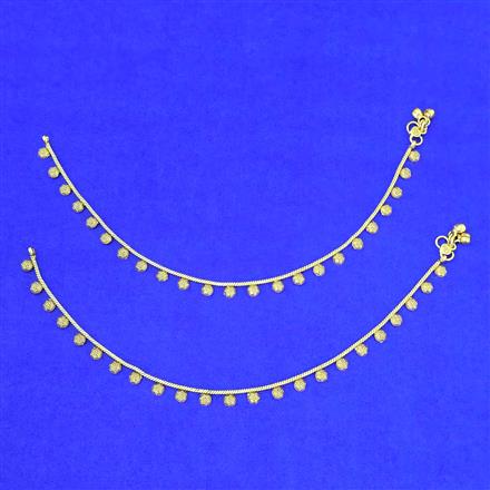 Antique Classic Payal With Gold Plating