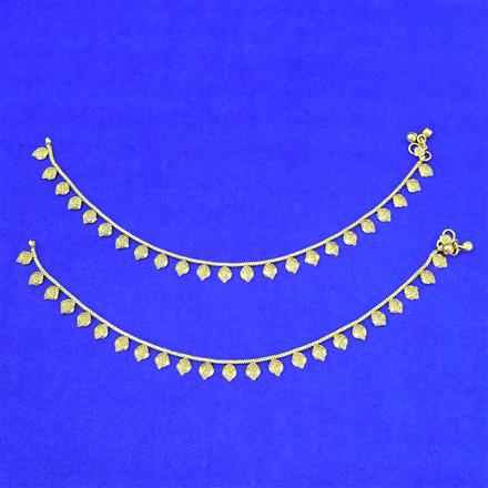 Antique Classic Payal With Gold Plating