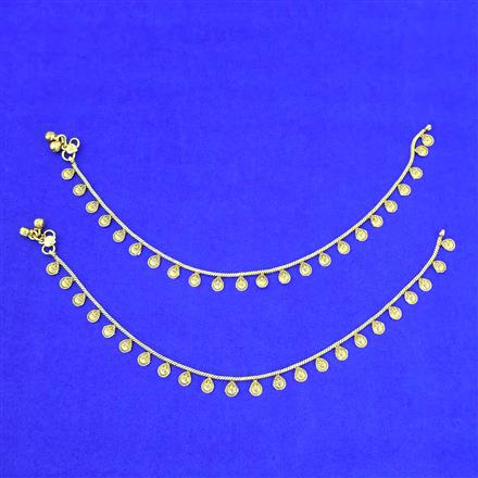 Antique Classic Payal With Gold Plating