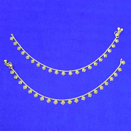 Antique Classic Payal With Gold Plating