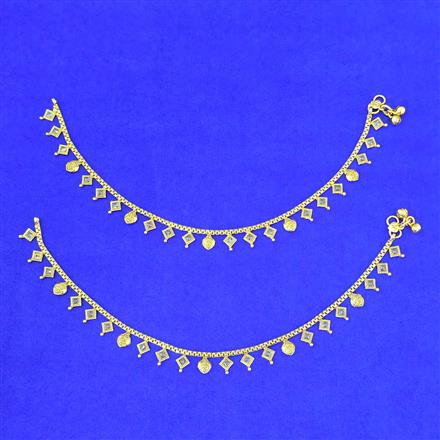 Antique Classic Payal With Gold Plating