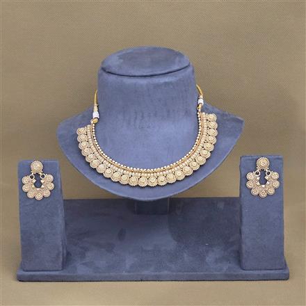 Antique Classic Necklace With Gold Plating