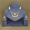 Antique Classic Necklace With Mehndi Plating