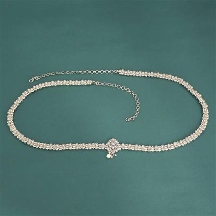 Antique Classic Belt With Mehndi Plating