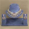 Antique Classic Necklace With Matte Gold Plating