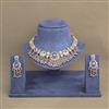 Antique Classic Necklace With Matte Gold Plating