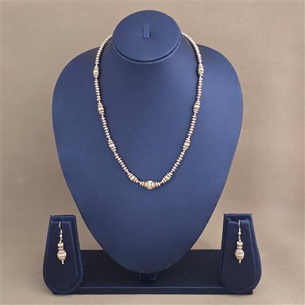 Antique Mala Necklace With Gold Plating