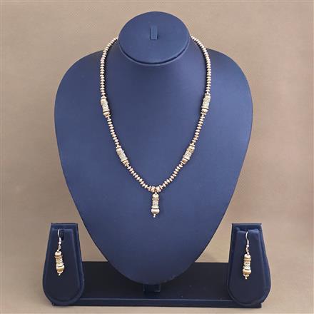 Antique Mala Necklace With Gold Plating