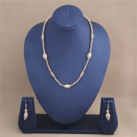 Antique Mala Necklace With Gold Plating