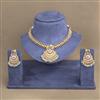 Antique Classic Necklace With Matte Gold Plating