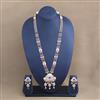 Antique Classic Pendant Set With Matte Gold Plating