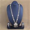 Antique Classic Pendant Set With Matte Gold Plating