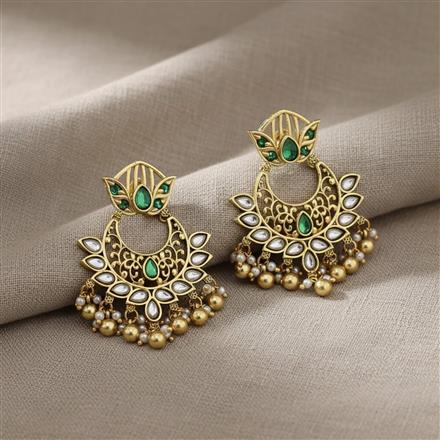 Antique Classic Earring With Gold Plating