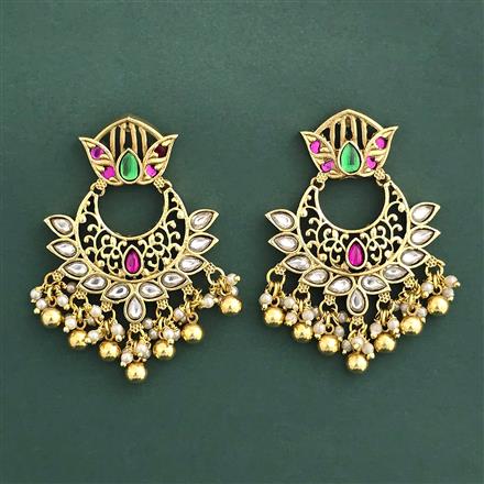 Antique Classic Earring With Gold Plating