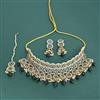 Antique Classic Necklace With Mehndi Plating