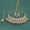 Antique Classic Necklace With Mehndi Plating