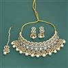 Antique Classic Necklace With Mehndi Plating