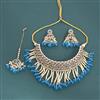 Antique Classic Necklace With Mehndi Plating