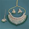 Antique Classic Necklace With Mehndi Plating