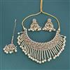 Antique Classic Necklace With Mehndi Plating