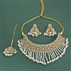 Antique Classic Necklace With Mehndi Plating