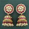 Antique Jhumki With Matte Gold Plating